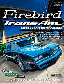 trans am restoration parts catalog